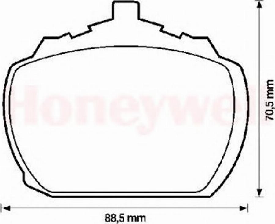 BENDIX 571233B - Kit pastiglie freno, Freno a disco autozon.pro