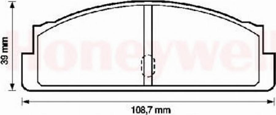 BENDIX 571226B - Kit pastiglie freno, Freno a disco autozon.pro