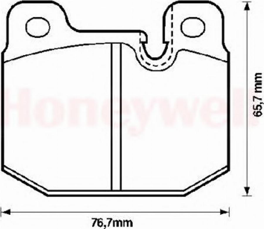 BENDIX 571271B - Kit pastiglie freno, Freno a disco autozon.pro