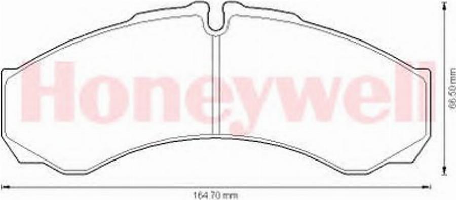 BENDIX 573505B - Kit pastiglie freno, Freno a disco autozon.pro