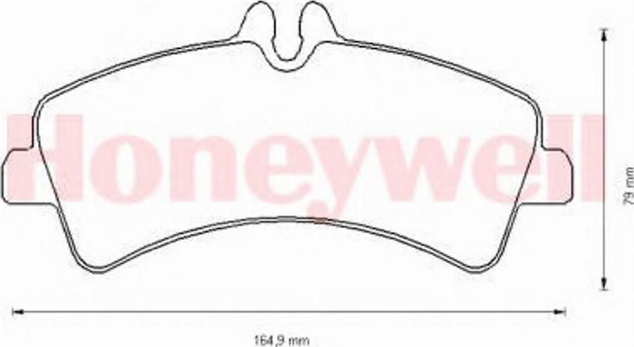 BENDIX 573510B - Kit pastiglie freno, Freno a disco autozon.pro