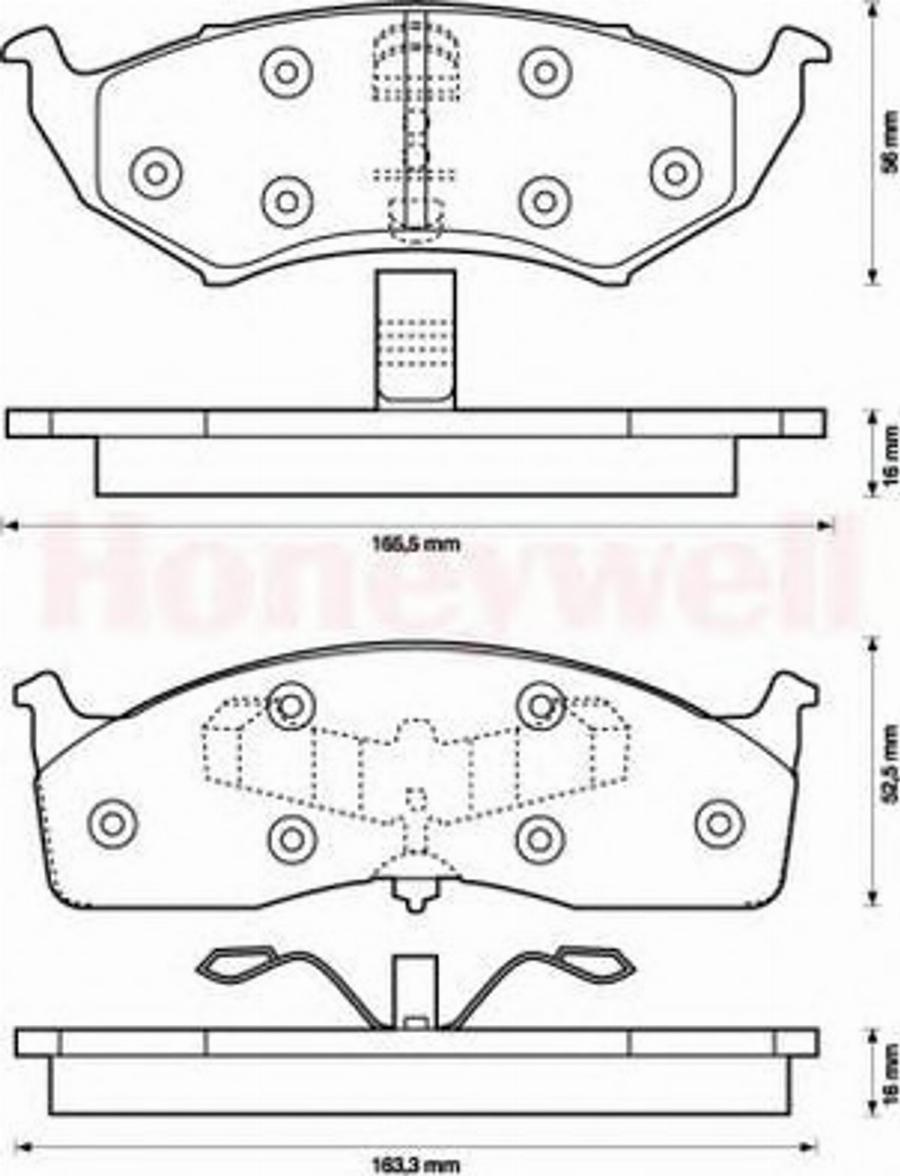 BENDIX 573071 B - Kit pastiglie freno, Freno a disco autozon.pro