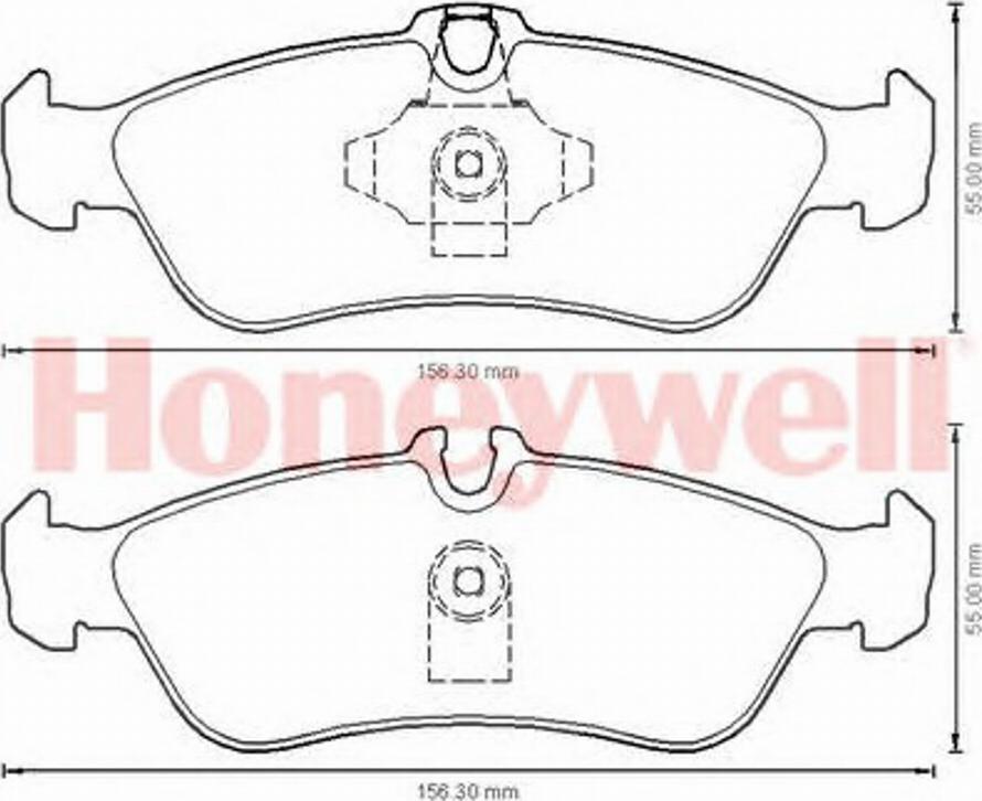 BENDIX 573191B - Kit pastiglie freno, Freno a disco autozon.pro