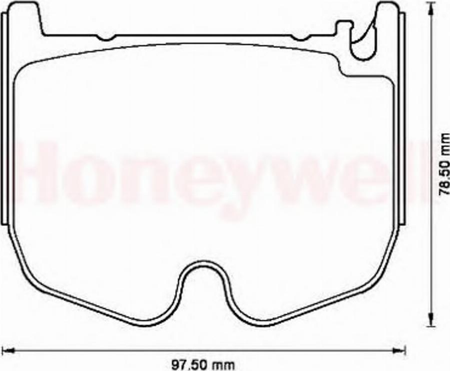 BENDIX 573180B - Kit pastiglie freno, Freno a disco autozon.pro