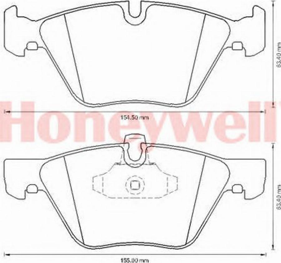 BENDIX 573188B - Kit pastiglie freno, Freno a disco autozon.pro