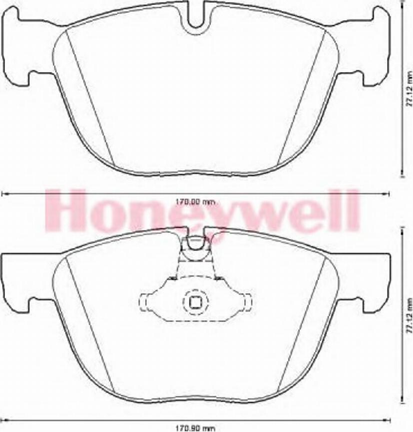 BENDIX 573300B - Kit pastiglie freno, Freno a disco autozon.pro