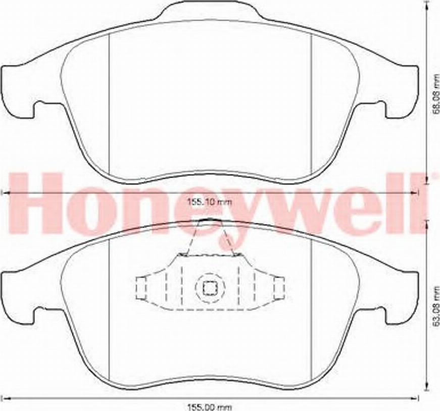 BENDIX 573316B - Kit pastiglie freno, Freno a disco autozon.pro