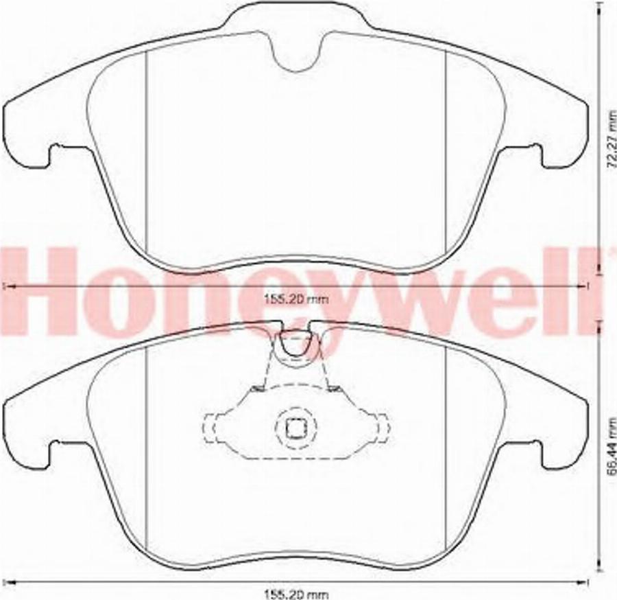 BENDIX 573311B - Kit pastiglie freno, Freno a disco autozon.pro