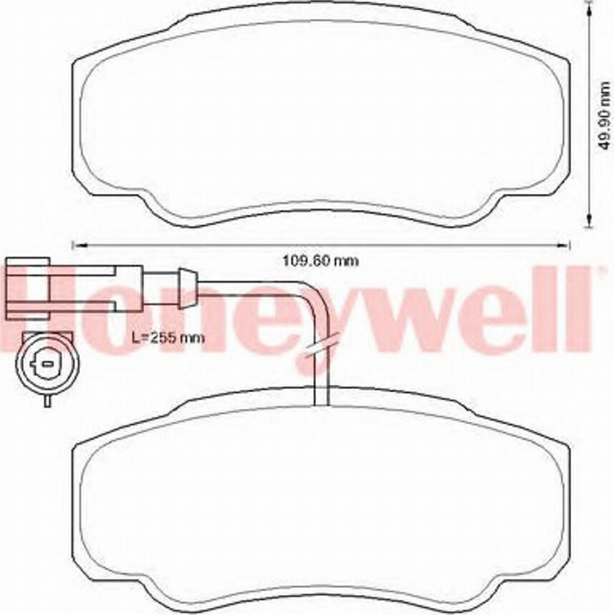 BENDIX 573318B - Kit pastiglie freno, Freno a disco autozon.pro