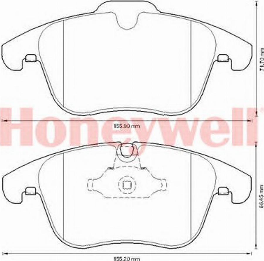 BENDIX 573336B - Kit pastiglie freno, Freno a disco autozon.pro