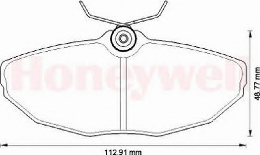 BENDIX 573256B - Kit pastiglie freno, Freno a disco autozon.pro