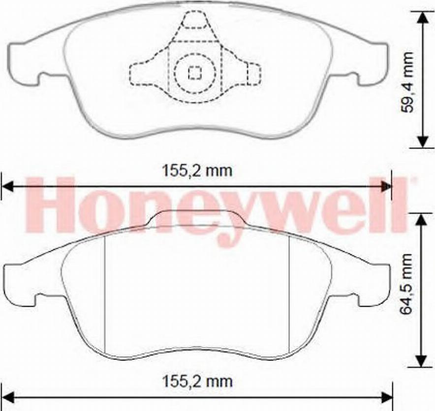 BENDIX 573268B - Kit pastiglie freno, Freno a disco autozon.pro