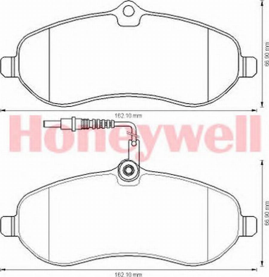 BENDIX 573280B - Kit pastiglie freno, Freno a disco autozon.pro