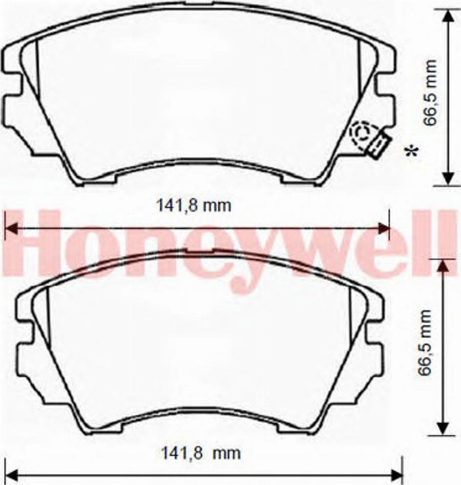 BENDIX 573270B - Kit pastiglie freno, Freno a disco autozon.pro