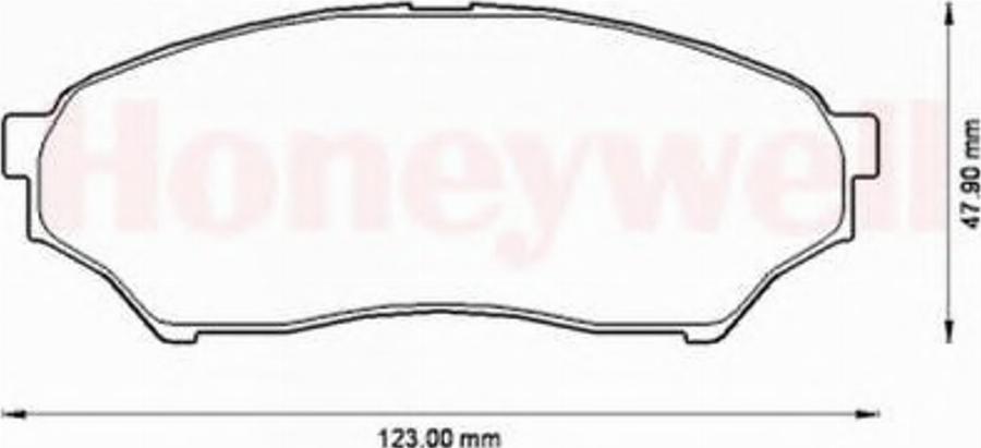 BENDIX 572499B - Kit pastiglie freno, Freno a disco autozon.pro