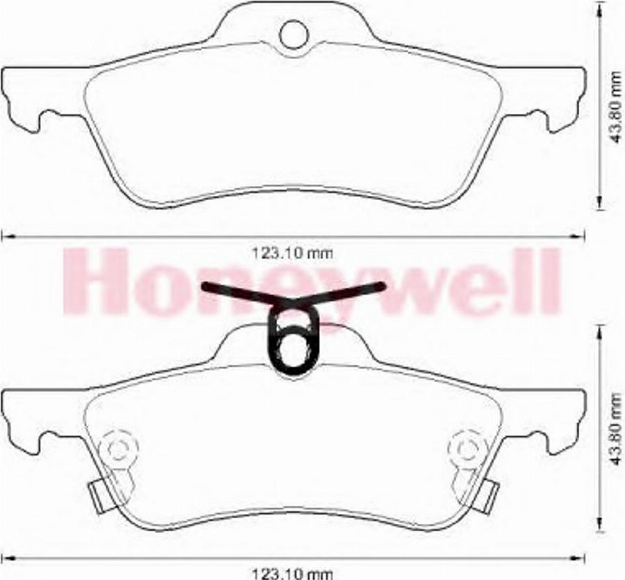 BENDIX 572588B - Kit pastiglie freno, Freno a disco autozon.pro