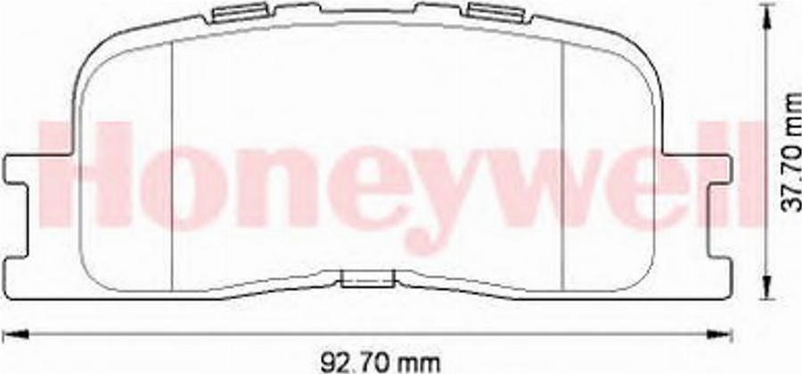 BENDIX 572583B - Kit pastiglie freno, Freno a disco autozon.pro