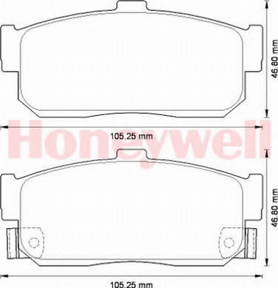 BENDIX 572582B - Kit pastiglie freno, Freno a disco autozon.pro