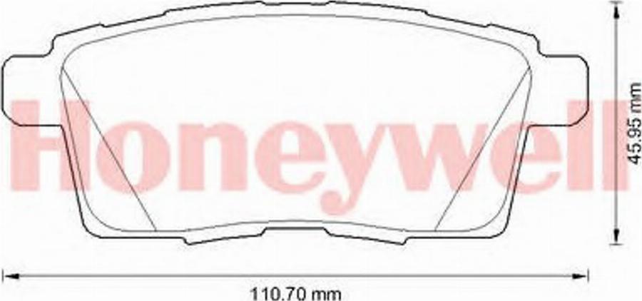 BENDIX 572644B - Kit pastiglie freno, Freno a disco autozon.pro