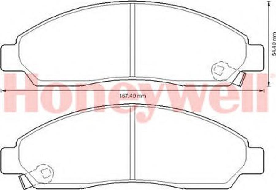 BENDIX 572643B - Kit pastiglie freno, Freno a disco autozon.pro