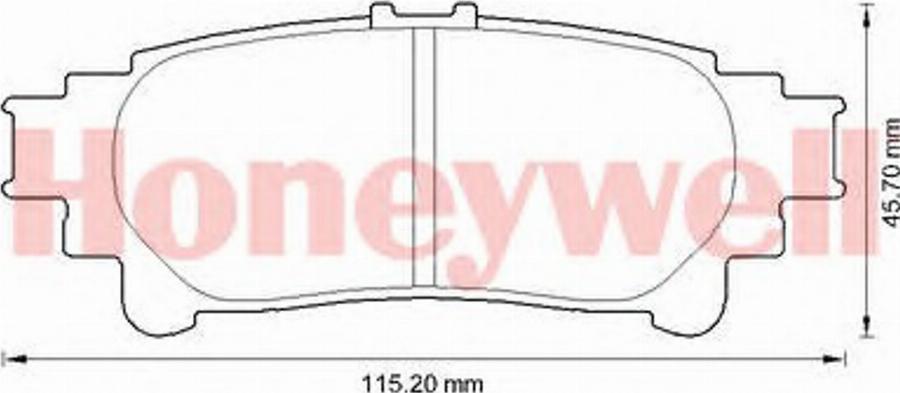 BENDIX 572656B - Kit pastiglie freno, Freno a disco autozon.pro