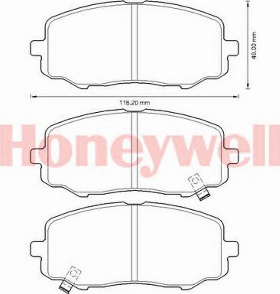 BENDIX 572609B - Kit pastiglie freno, Freno a disco autozon.pro