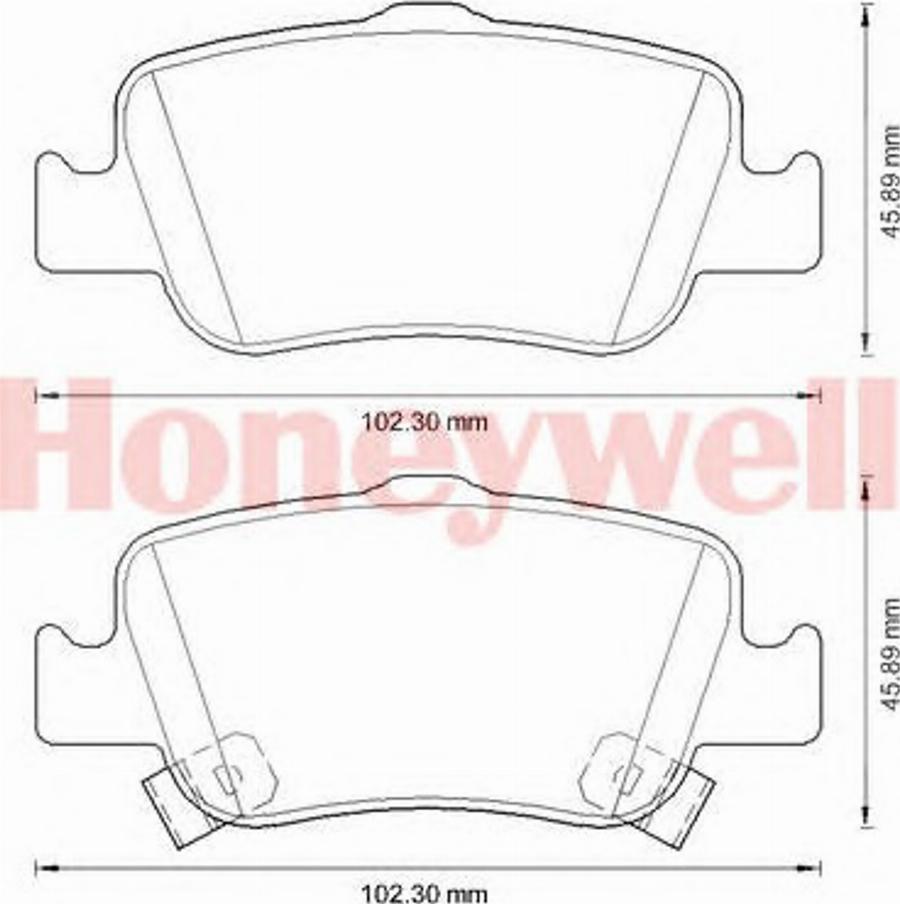 BENDIX 572601B - Kit pastiglie freno, Freno a disco autozon.pro