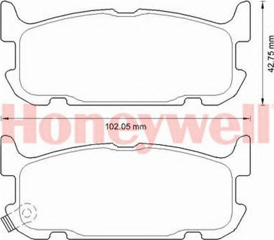 BENDIX 572603B - Kit pastiglie freno, Freno a disco autozon.pro