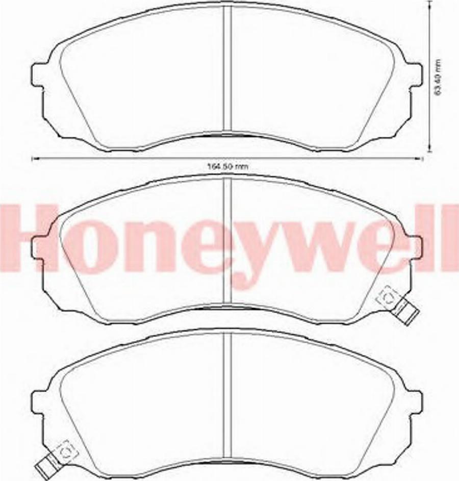 BENDIX 572619B - Kit pastiglie freno, Freno a disco autozon.pro