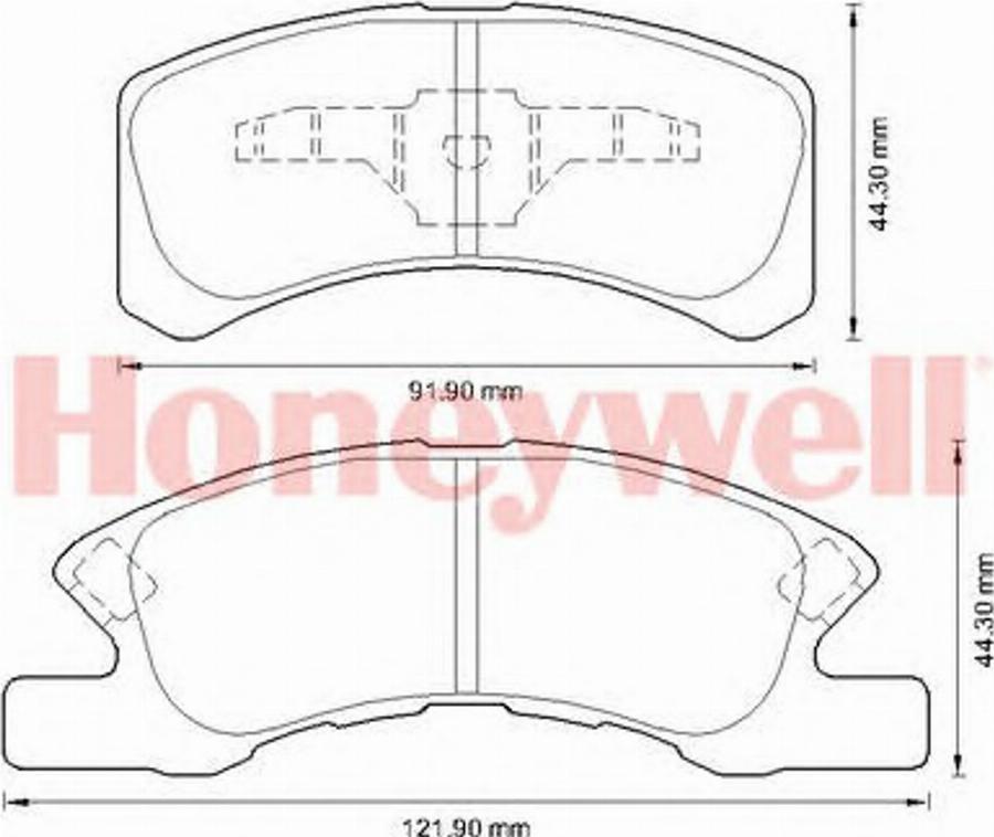 BENDIX 572615B - Kit pastiglie freno, Freno a disco autozon.pro