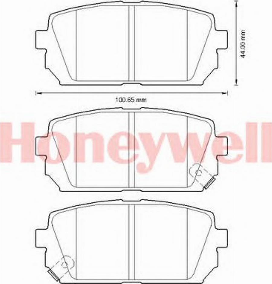 BENDIX 572613B - Kit pastiglie freno, Freno a disco autozon.pro