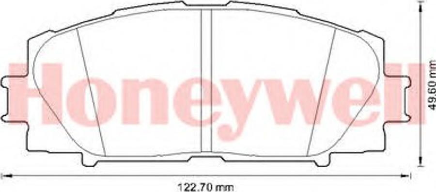 BENDIX 572631B - Kit pastiglie freno, Freno a disco autozon.pro