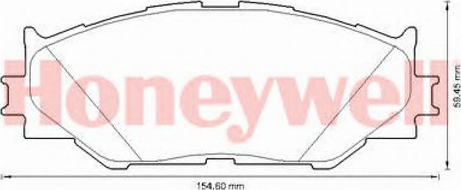 BENDIX 572620B - Kit pastiglie freno, Freno a disco autozon.pro