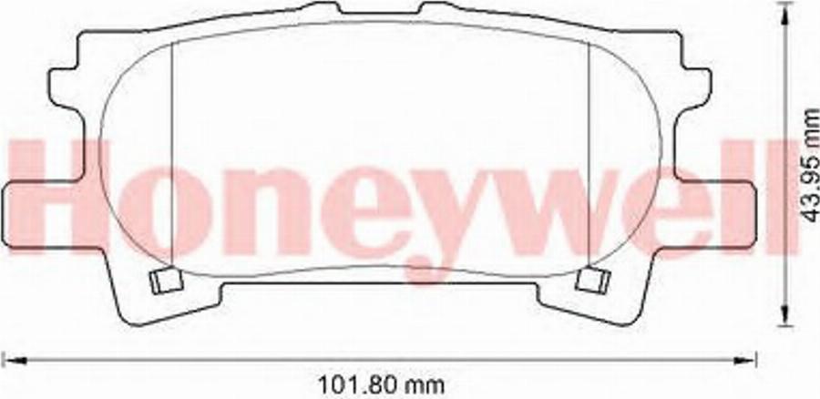 BENDIX 572621B - Kit pastiglie freno, Freno a disco autozon.pro