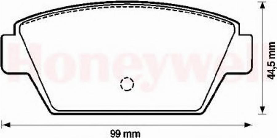 BENDIX 572159B - Kit pastiglie freno, Freno a disco autozon.pro