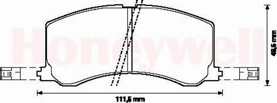 BENDIX 572399 B - Kit pastiglie freno, Freno a disco autozon.pro