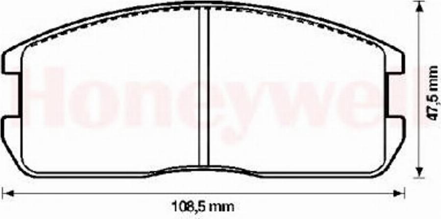 BENDIX 572209B - Kit pastiglie freno, Freno a disco autozon.pro