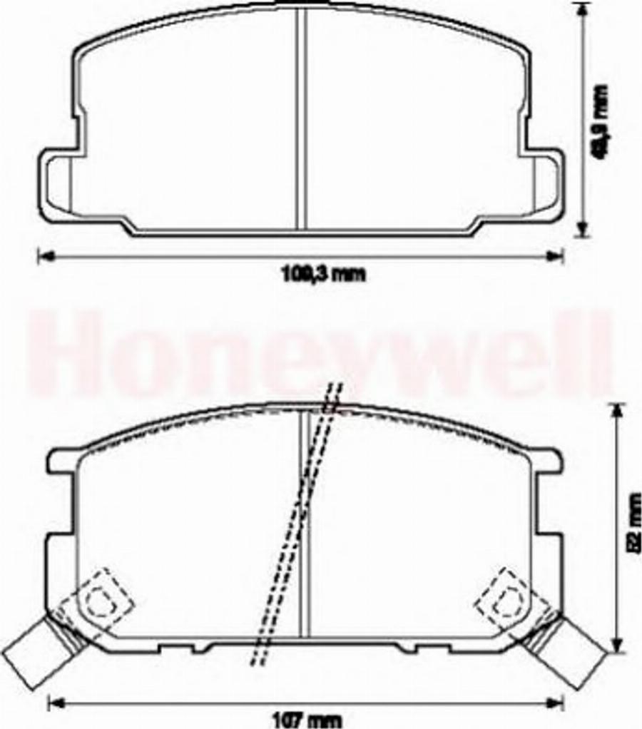 BENDIX 572219B - Kit pastiglie freno, Freno a disco autozon.pro