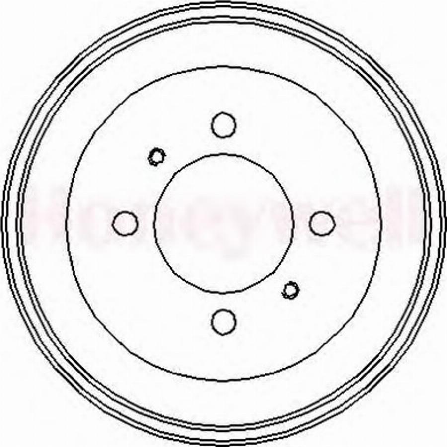 BENDIX 329042 B - Tamburo freno autozon.pro