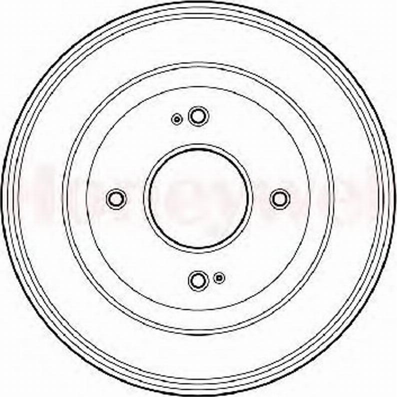 BENDIX 329061 B - Tamburo freno autozon.pro