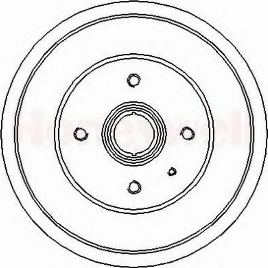 BENDIX 329023B - Tamburo freno autozon.pro