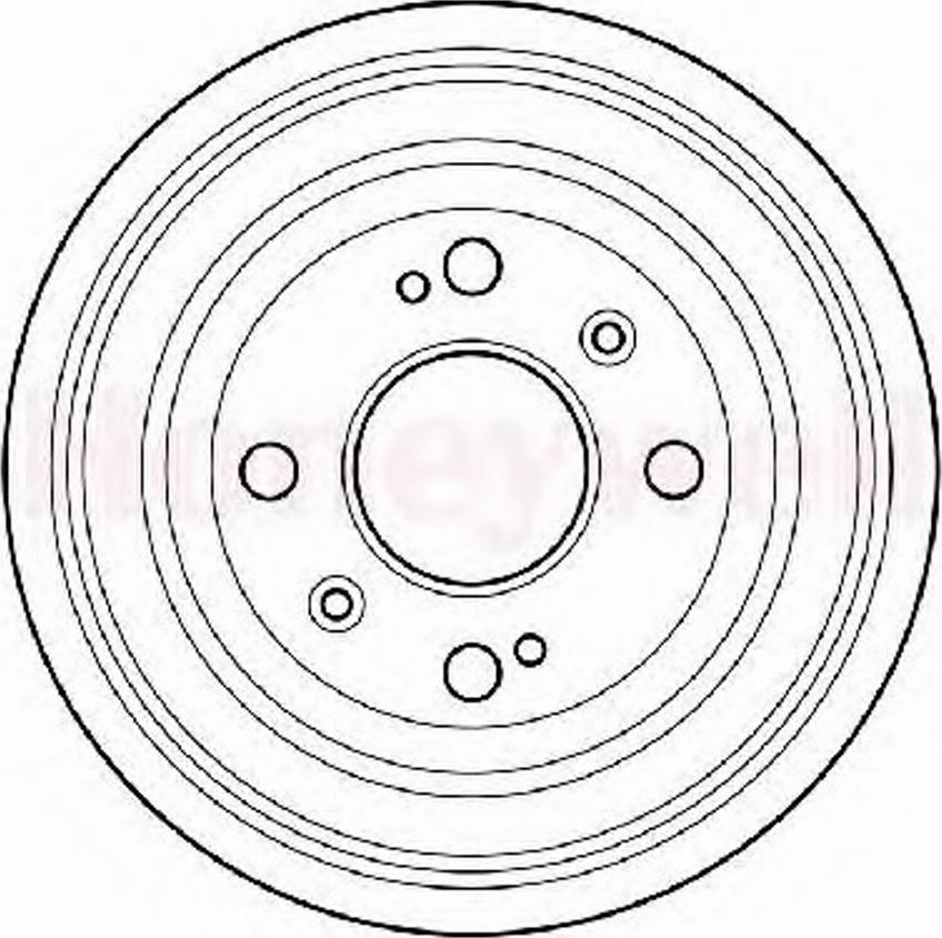 BENDIX 329071 B - Tamburo freno autozon.pro