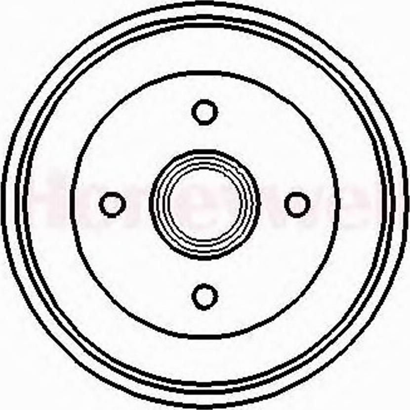 BENDIX 329197 B - Tamburo freno autozon.pro