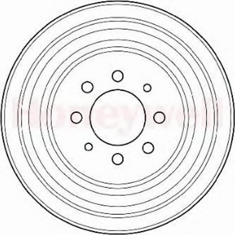 BENDIX 329108 B - Tamburo freno autozon.pro