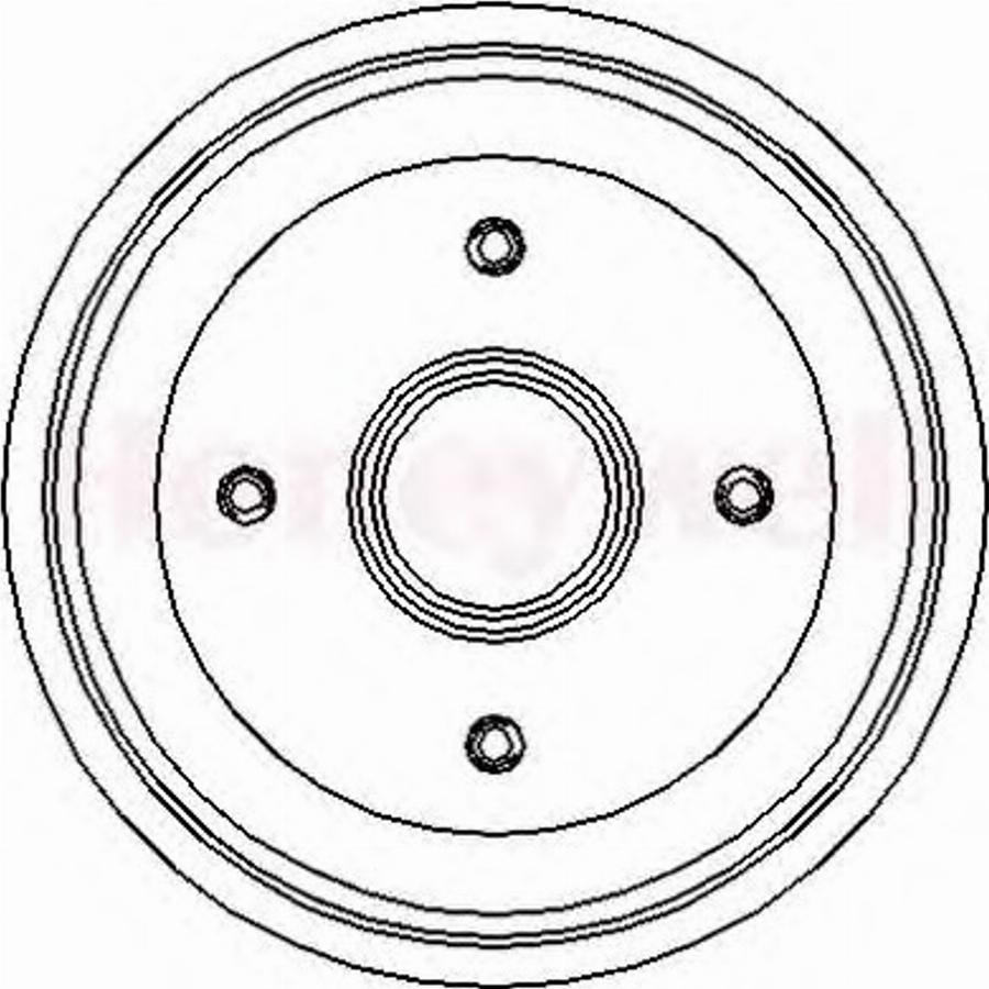 BENDIX 329119 B - Tamburo freno autozon.pro