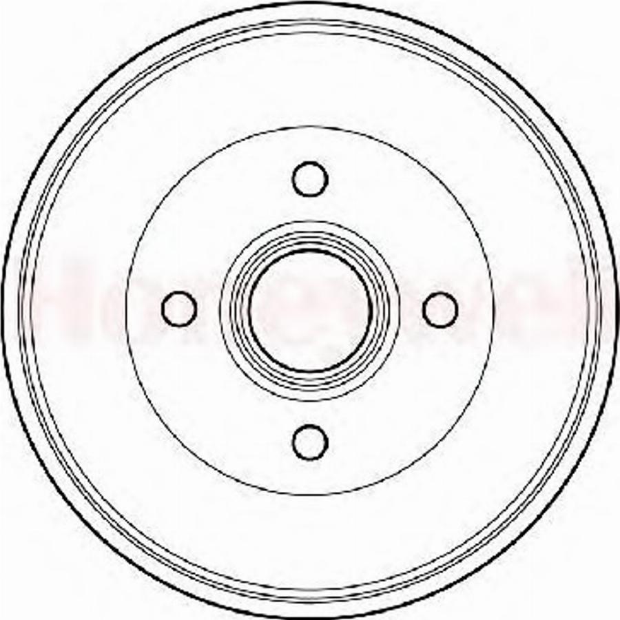 BENDIX 329110 B - Tamburo freno autozon.pro