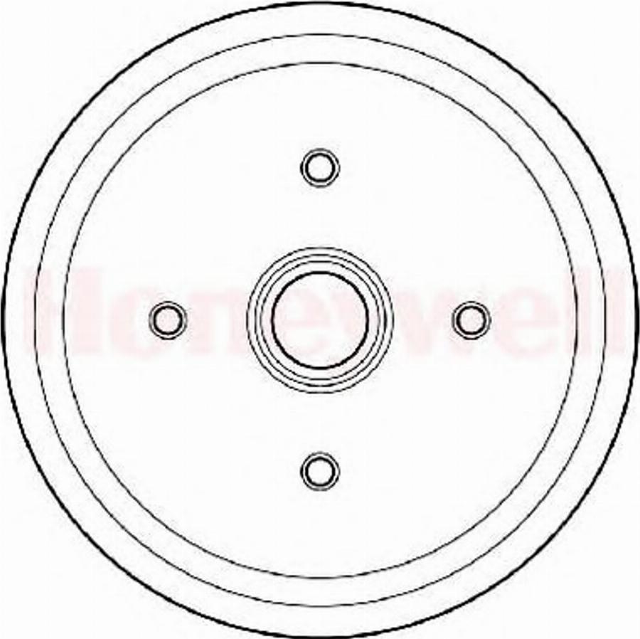 BENDIX 329184B - Tamburo freno autozon.pro