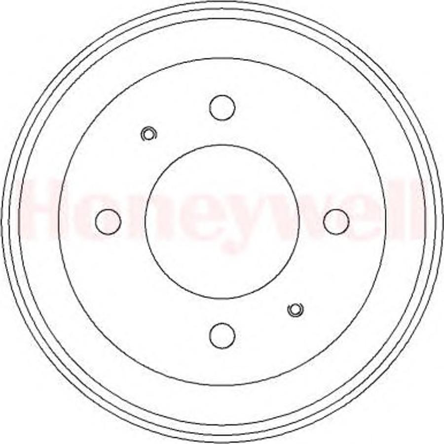 BENDIX 329319 B - Tamburo freno autozon.pro