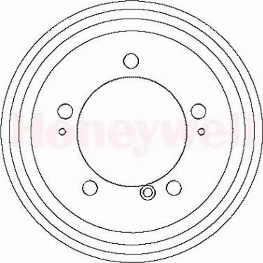 BENDIX 329244 B - Tamburo freno autozon.pro