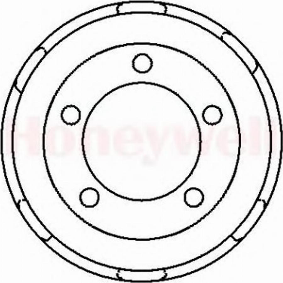 BENDIX 329258 B - Tamburo freno autozon.pro